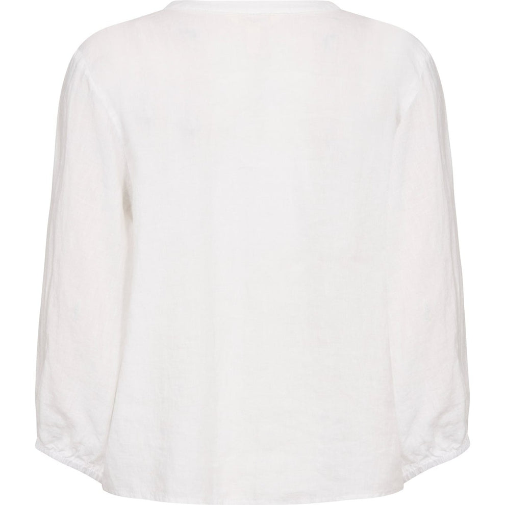 Part Two NyaraPW BL Bluse Bright White