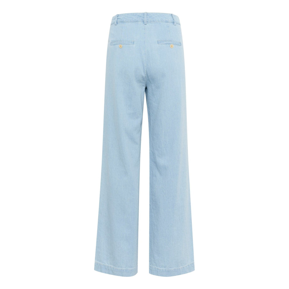 Part Two CoraliePW PA Bukser Whiteish Blue Denim