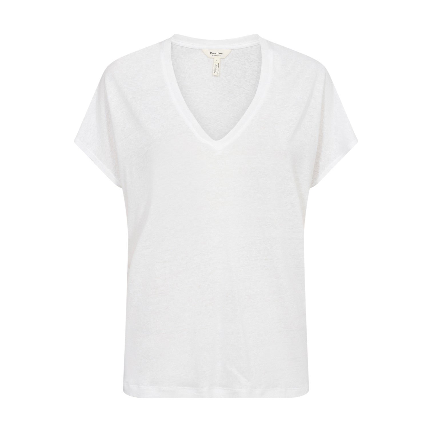Part Two W Axelines PW TS T-shirt Bright White