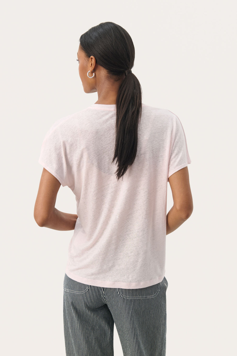 Part Two AxelinesPW TS T-shirt Mauve Chalk
