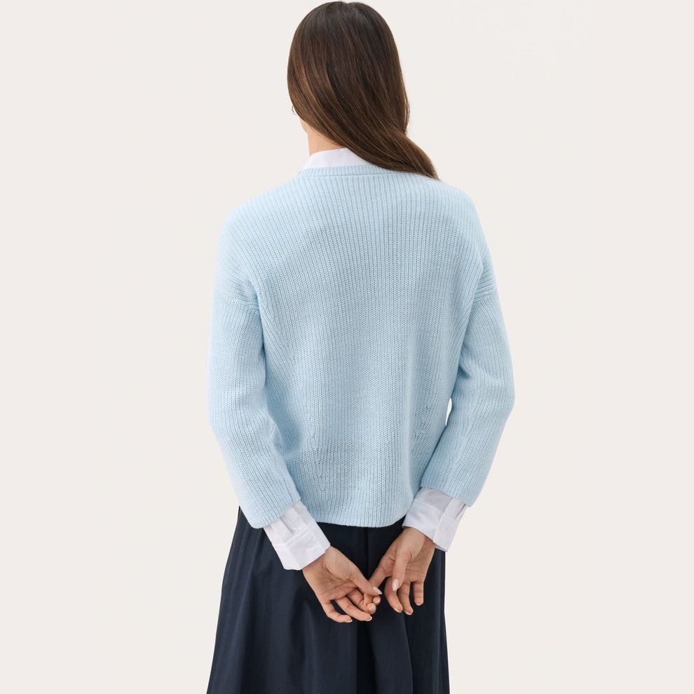 Part Two EtronaPW PU Pullover Ice Water