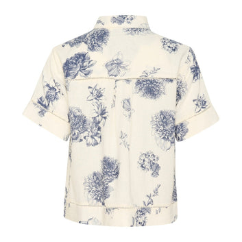 Part Two RebittaPW SH Shirt Oceana Stunning Flower Print