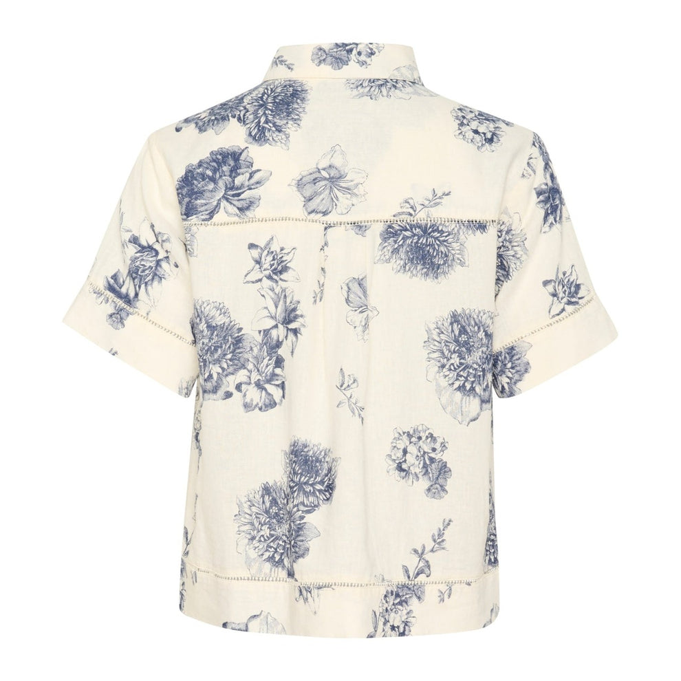 Part Two RebittaPW SH Shirt Oceana Stunning Flower Print