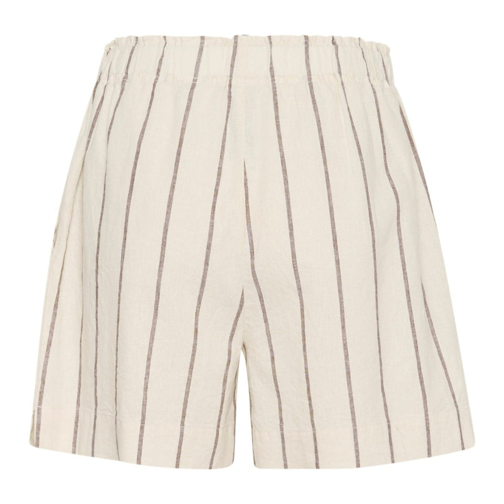 Part Two RiggePW SHO Shorts Eggnog and Brown Stripe