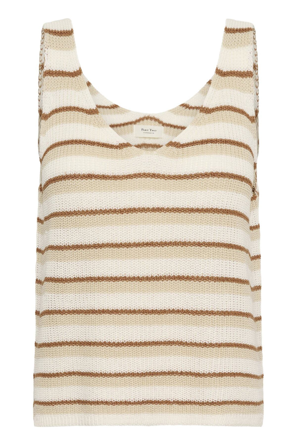 Part Two RebeccaPW Top French Oak Stripe