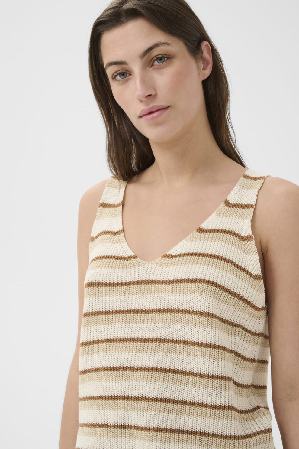 Part Two RebeccaPW Top French Oak Stripe