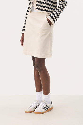 Part Two EvensasPW Skirt French Oak