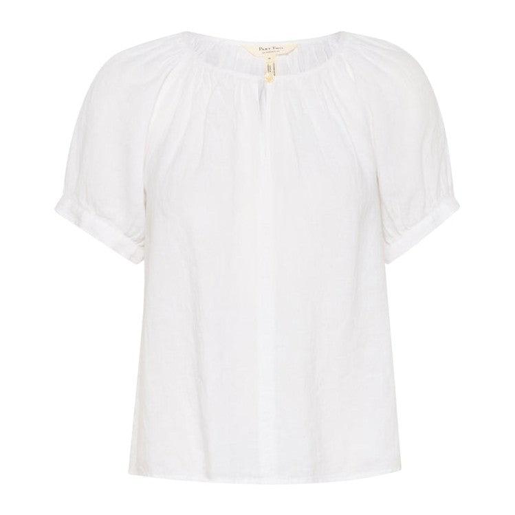 Part Two RosannaPW BL Bluse Bright White