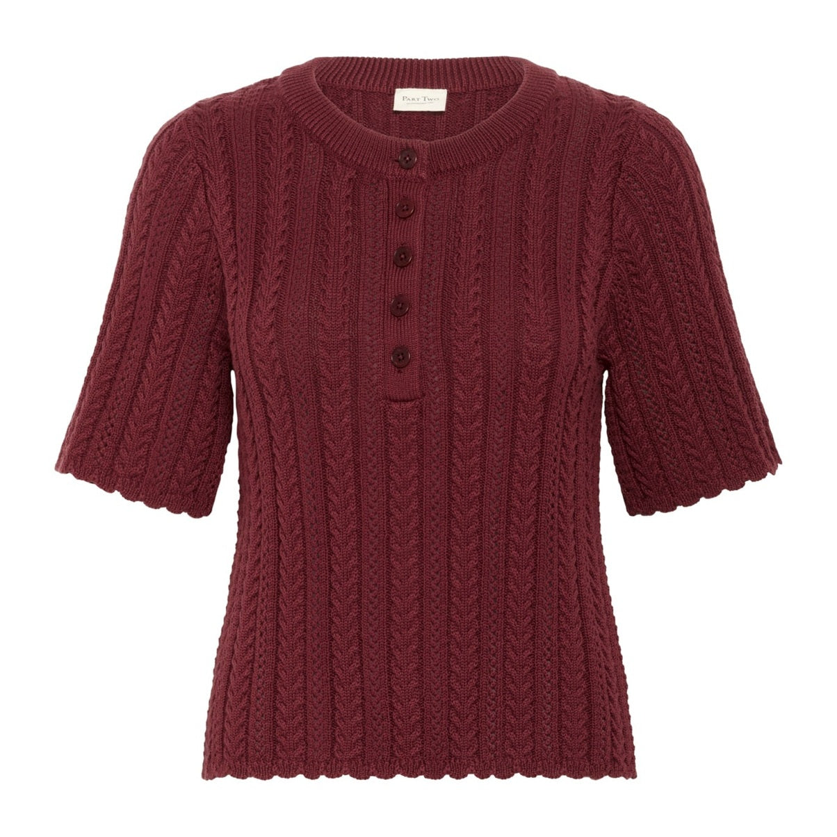 Part Two RosarioPW PU Pullover Tawny Port