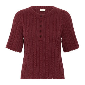 Part Two RosarioPW PU Pullover Tawny Port