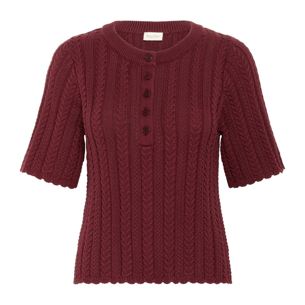 Part Two RosarioPW PU Pullover Tawny Port