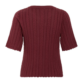 Part Two RosarioPW PU Pullover Tawny Port