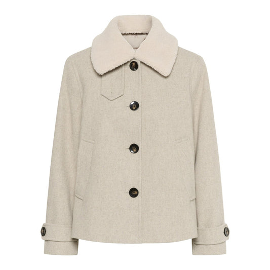 Part Two SylviaPW OTW Jakke Pure Cashmere Melange