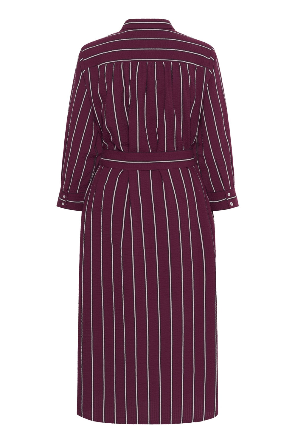 Part Two BintiPW DR Kjole Tawny Port Stripe