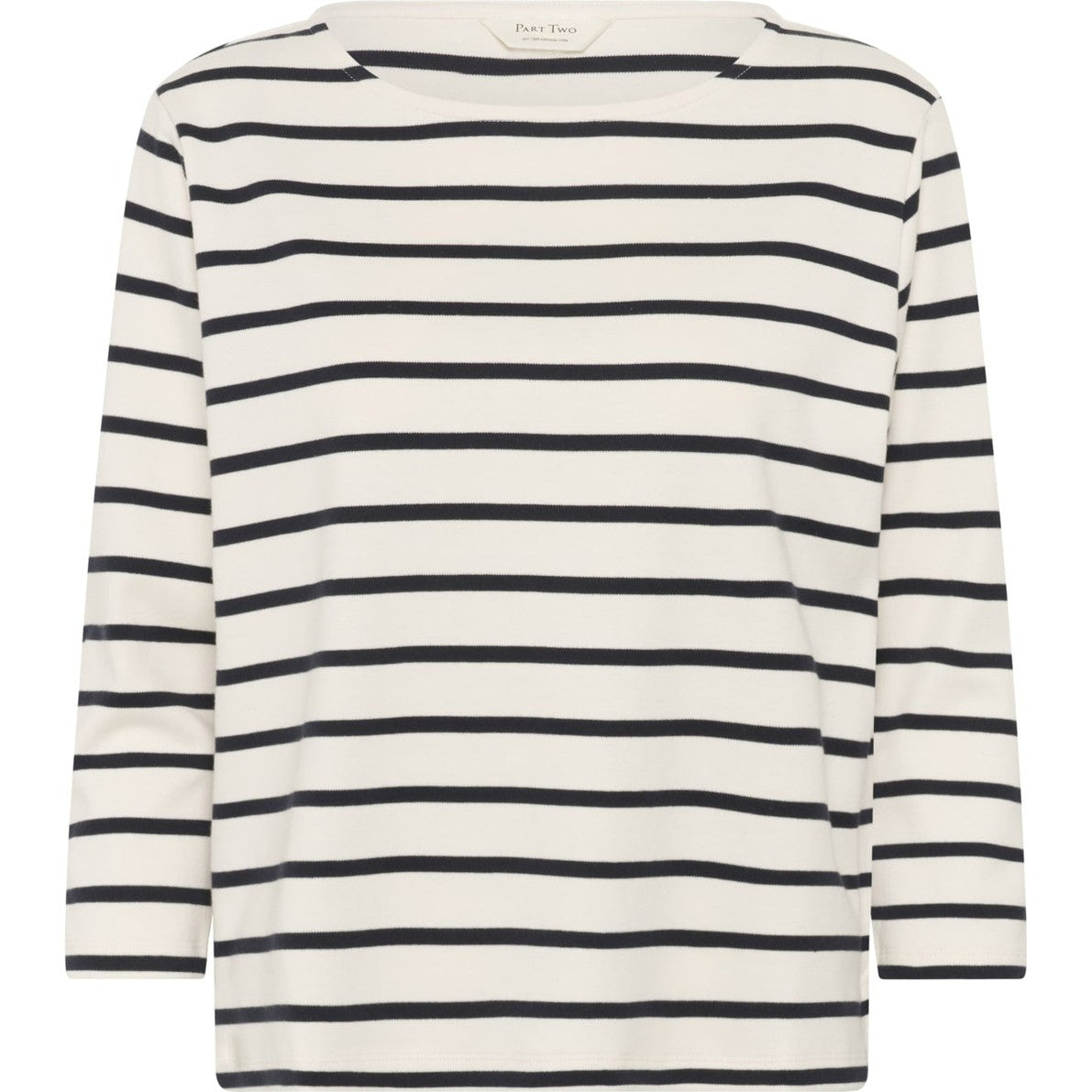 Part Two NelaPW TS T-shirt Dark Navy Stripe