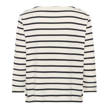 Part Two NelaPW TS T-shirt Dark Navy Stripe