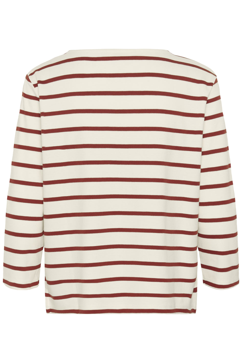 Part Two NelaPW T-shirt Eggnog/Roasted Russet Stripe