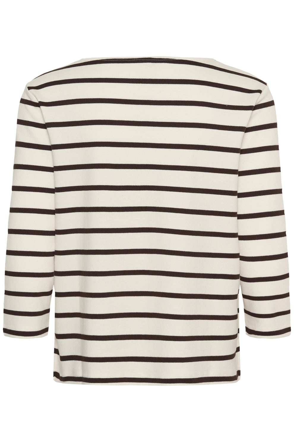 Part Two NelaPW TS T-shirt Mole Stripe Brown