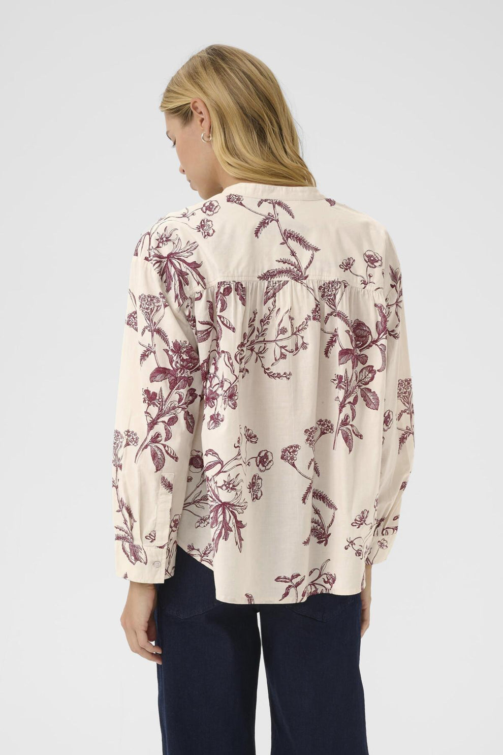 Part Two W Natale Blouse Tawny Port Botan