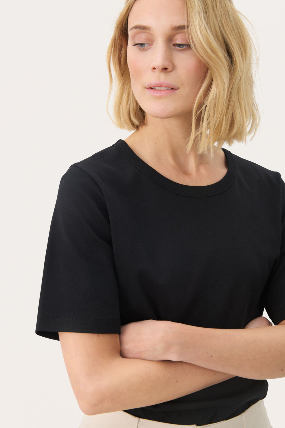 Part Two W Rantana T- Shirt Black