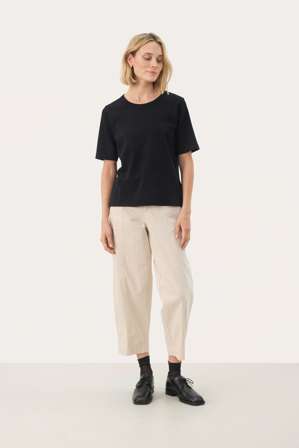 Part Two W Rantana T- Shirt Black