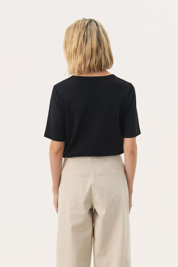 Part Two W Rantana T- Shirt Black