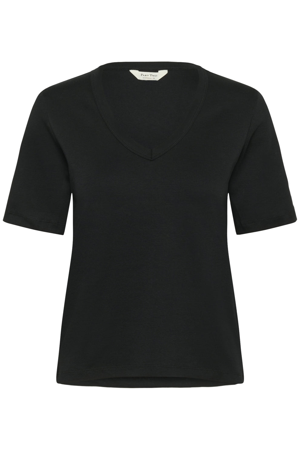 Part Two W Rantansa T- Shirt Black