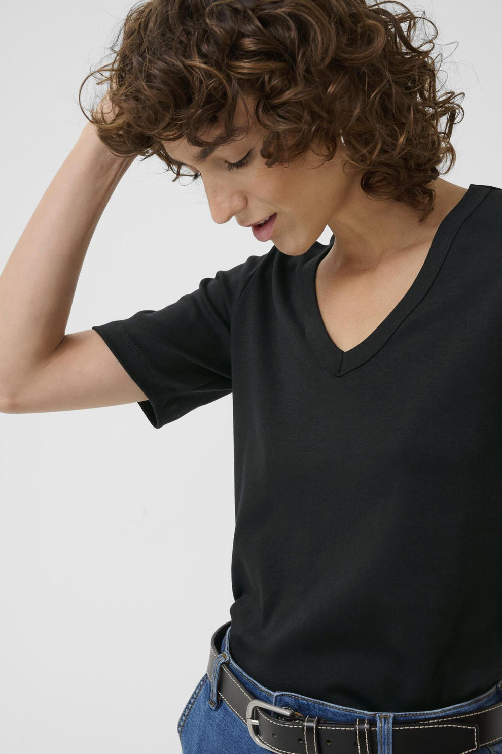 Part Two W Rantansa T- Shirt Black