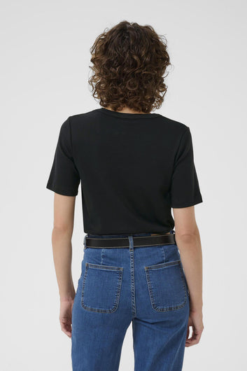 Part Two W Rantansa T- Shirt Black