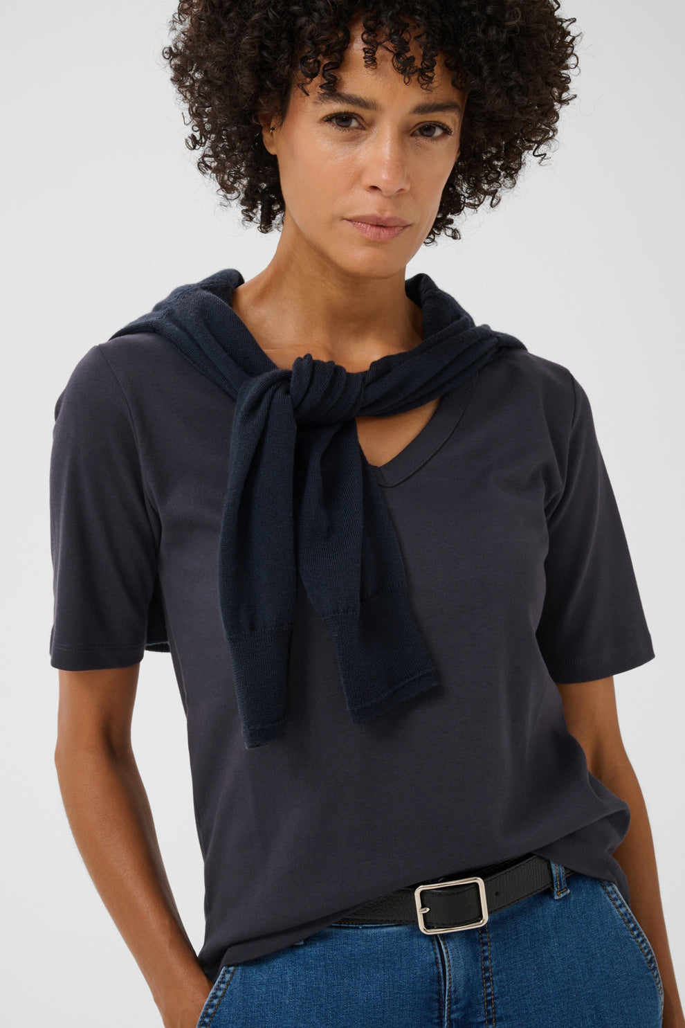 Part Two W Rantansa T- Shirt Dark Navy