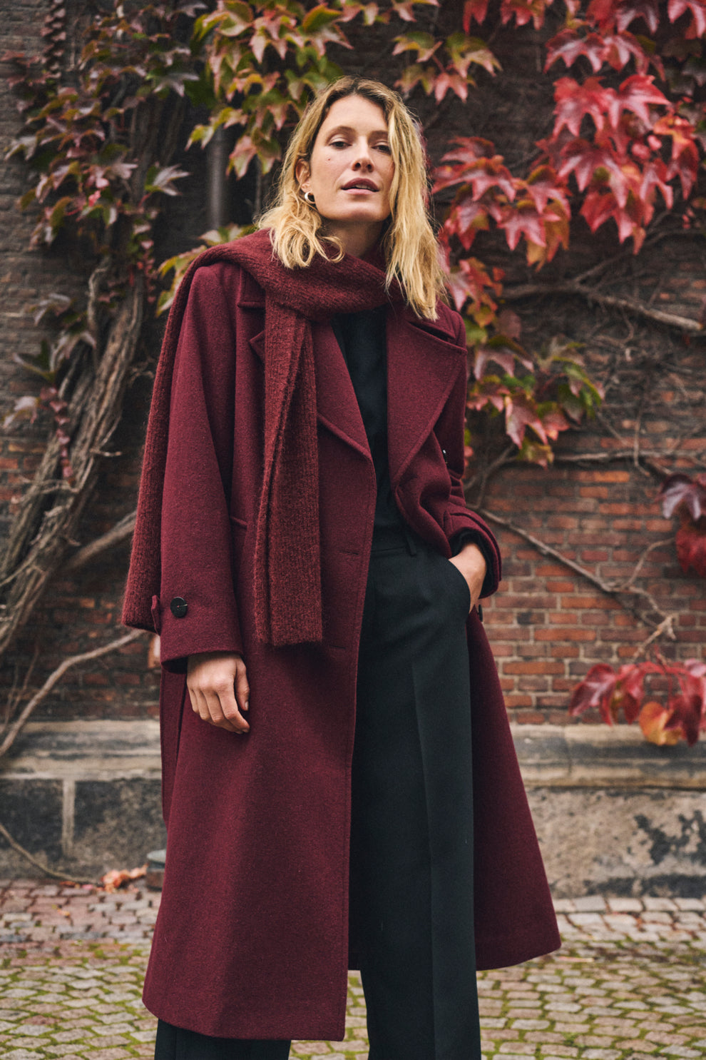 Part Two W Svea Scarf Tawny Port