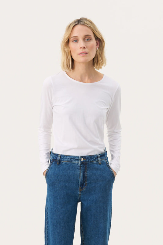 Part Two NemajasPW TS T-shirt Bright White