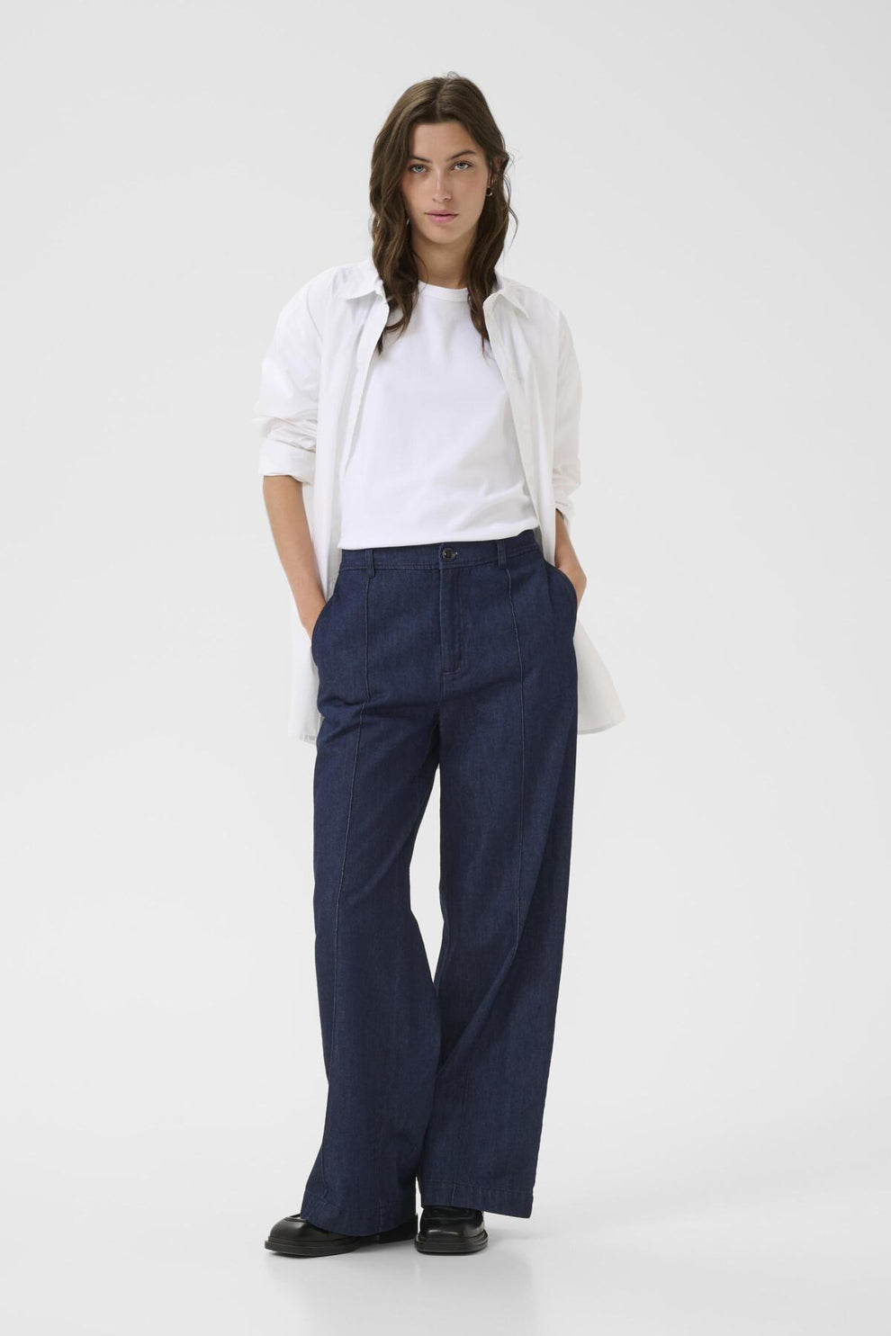 Part Two W Sarana Pannts Rinse Blue Denim