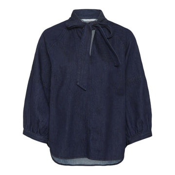 Part Two W Sassi Pullower Rinse Blue Denim
