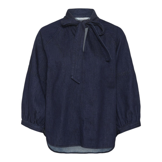 Part Two W Sassi Pullower Rinse Blue Denim