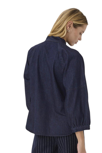 Part Two W Sassi Pullower Rinse Blue Denim