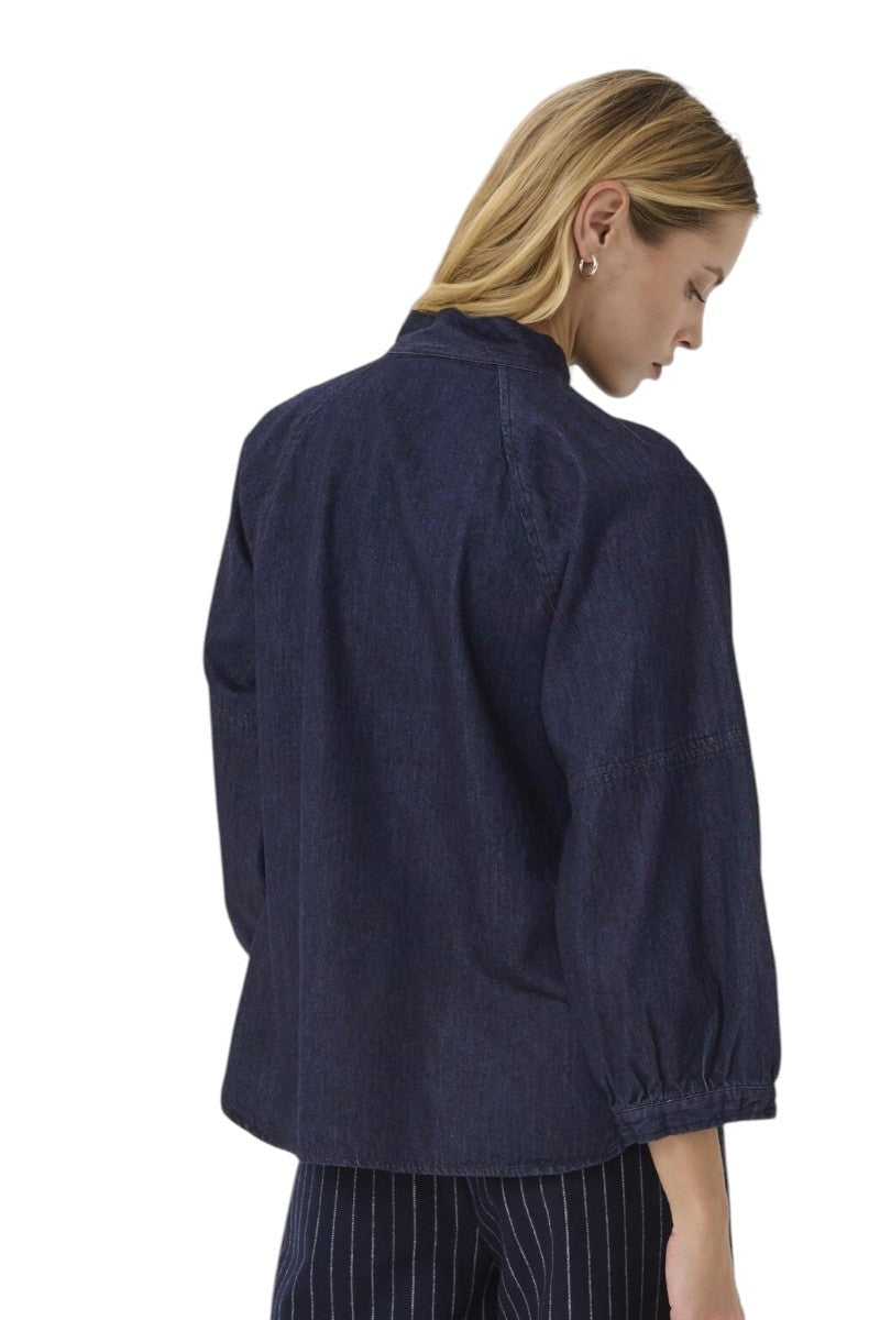 Part Two W Sassi Pullower Rinse Blue Denim