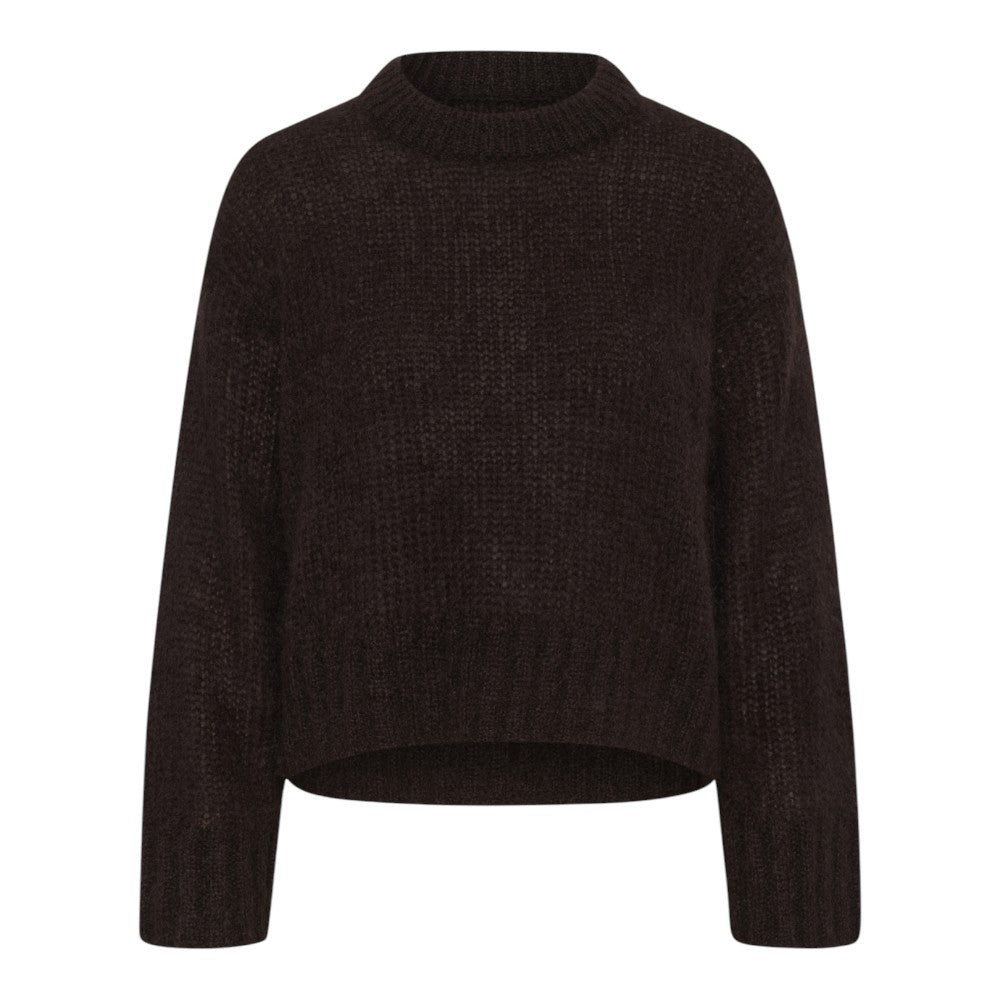 Part Two W Sille Pullover Ganache