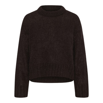 Part Two W Sille Pullover Ganache