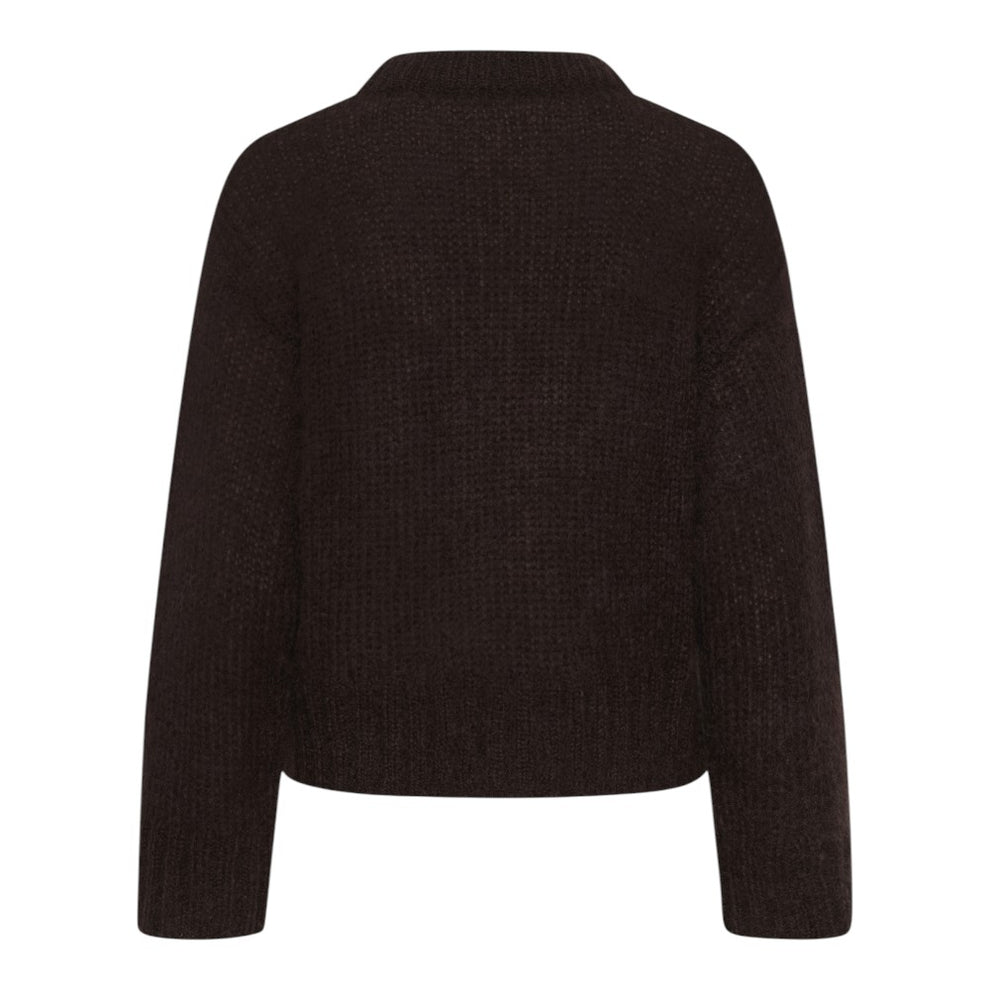 Part Two W Sille Pullover Ganache