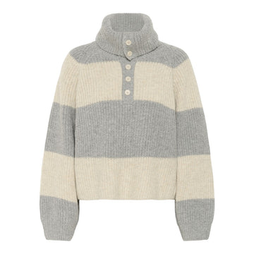 Part Two W Simra Pullover French Oak Grey