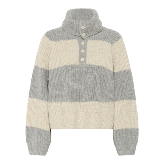 Part Two W Simra Pullover French Oak Grey
