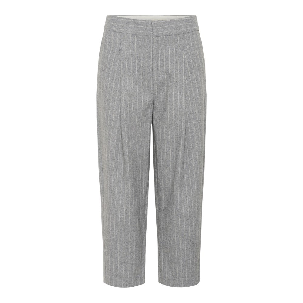 Part Two W Solbritt Pants Grey Pinstripe