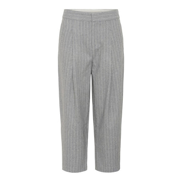 Part Two W Solbritt Pants Grey Pinstripe