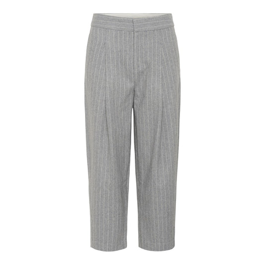 Part Two W Solbritt Pants Grey Pinstripe