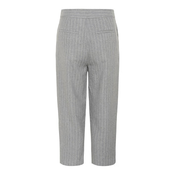 Part Two W Solbritt Pants Grey Pinstripe