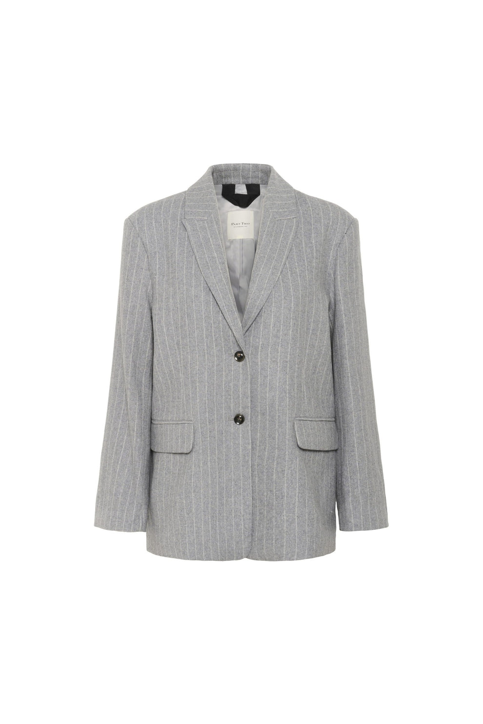 Part Two W Somaya Blazer Medium Grey Pin