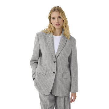 Part Two W Somaya Blazer Medium Grey Pin