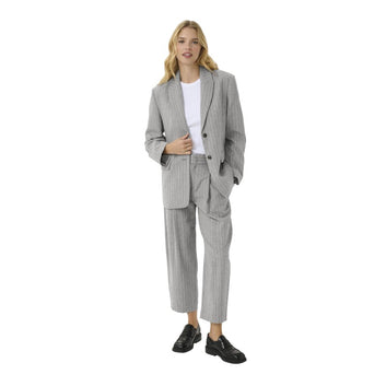 Part Two W Somaya Blazer Medium Grey Pin