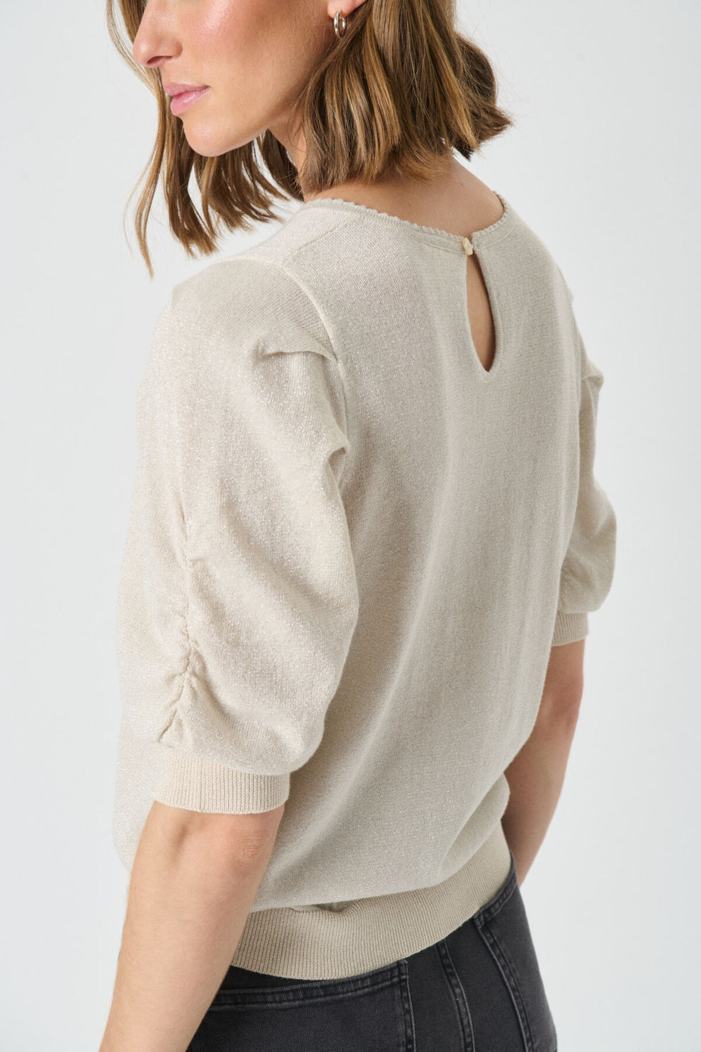 Part Two W Varaia Pullover Whitecap Grey